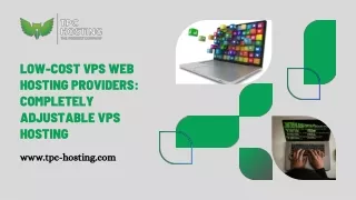 Low Cost VPS Web Hosting Providers Completely Adjustable VPS Hosting