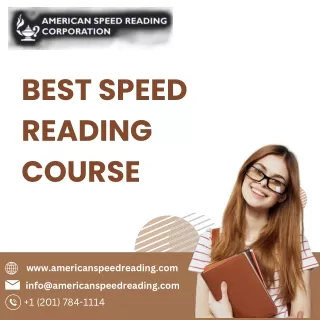 Best speed reading course