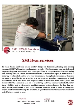 SMI Hvac services