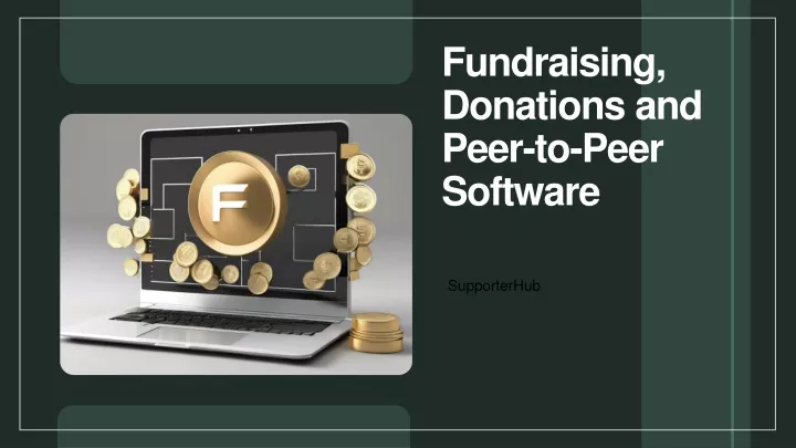 fundraising donations and peer to peer software