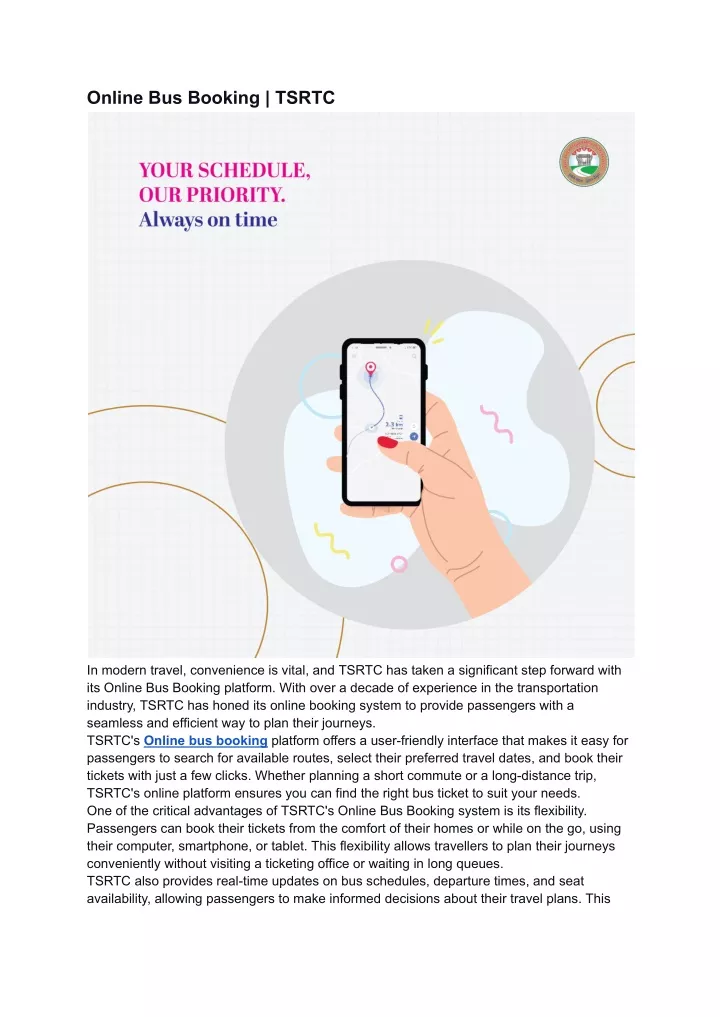 online bus booking tsrtc