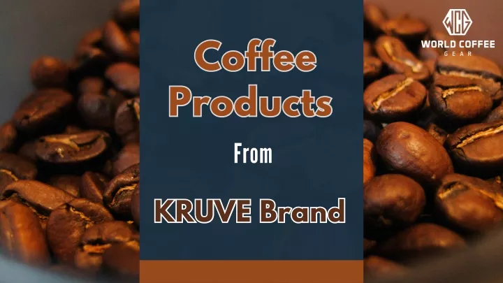 coffee products products from