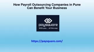 How Payroll Outsourcing Companies in Pune Can Benefit Your Business