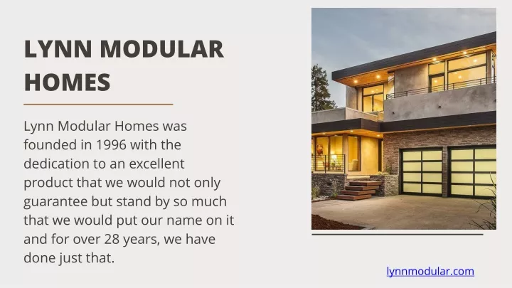 PPT - Customize Your Dream Home with Lynn Modular Homes PowerPoint ...