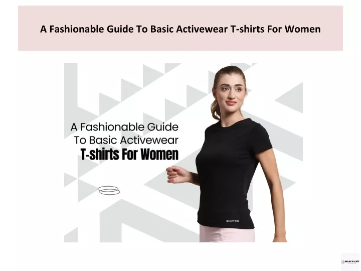 a fashionable guide to basic activewear t shirts for women