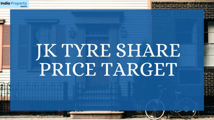 jk tyre share price target