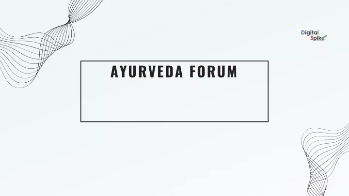 ayurveda forum