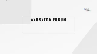 ayurveda forum
