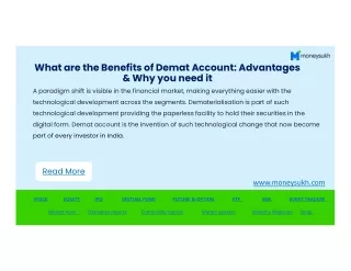 What are the Benefits of Demat Account
