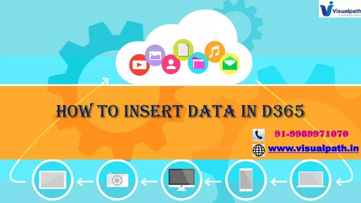 how to insert data in d365