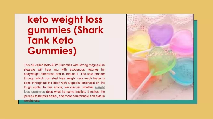 keto weight loss gummies shark tank keto gummies