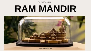 The Artarium Ram Mandir
