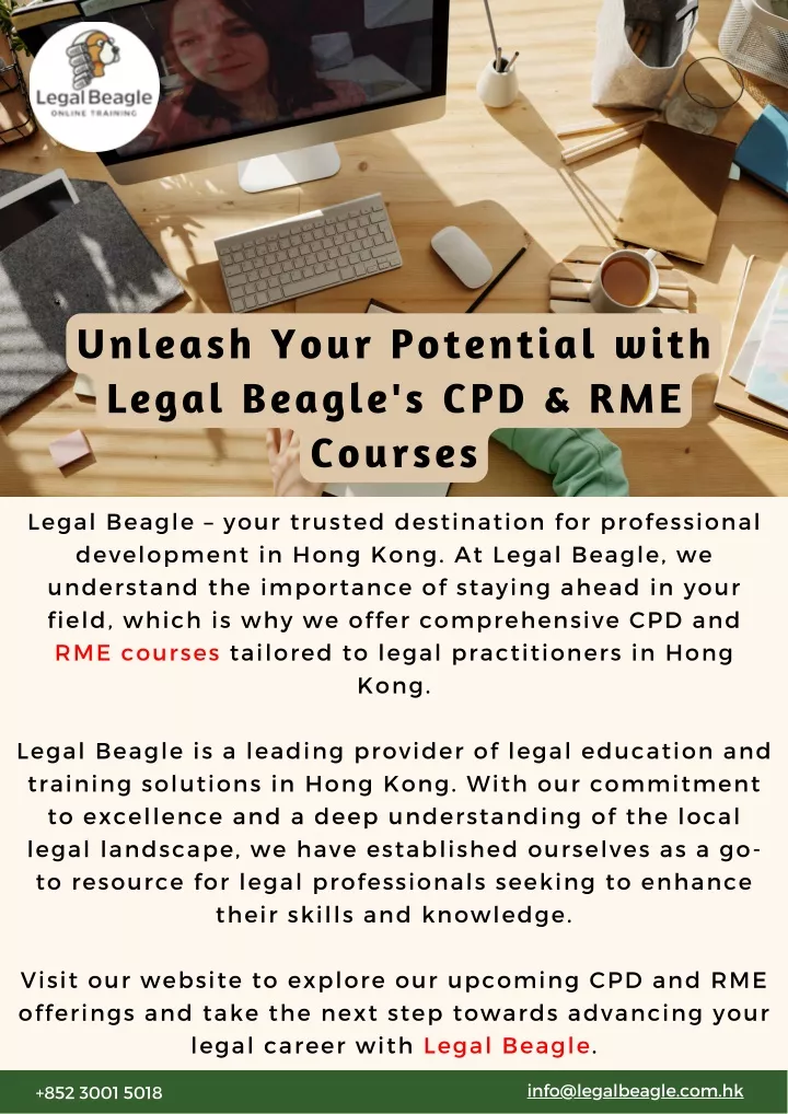 unleash your potential with legal beagle