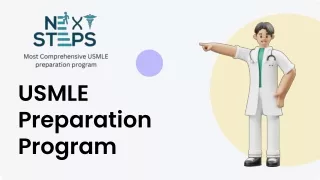 usmle preparation program