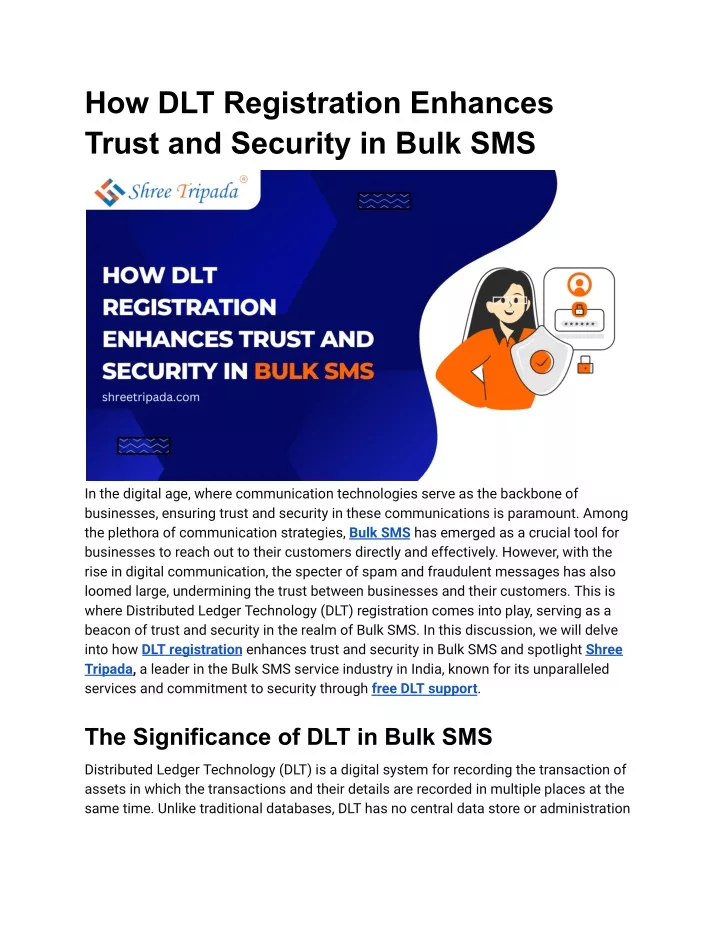 how dlt registration enhances trust and security