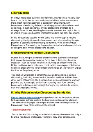 i introduction in today s fast paced business