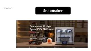 The Perfect Dual Extruder From shop.snapmaker.com at an Affordable Price