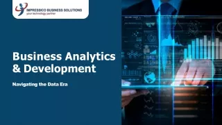 Navigating the Data Era: Business Analytics & Development