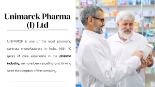 Pharma Contract or Third Party Manufacturing Services in India