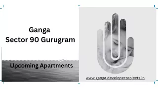 Ganga sector 90 Gurgaon E-Brochure