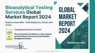 Bioanalytical Testing Services Market Size And Forecast To 2033