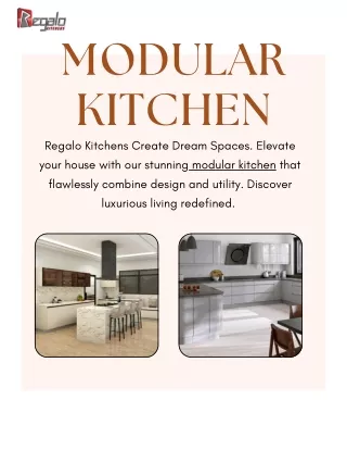 modular kitchen