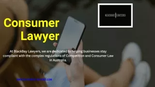 Consumer Lawyer - Blackbaylawyers