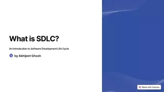 Decoding SDLC: A Comprehensive Guide to Key Fundamentals and Methodologies