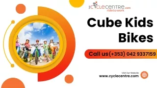 Cube Kids Bikes
