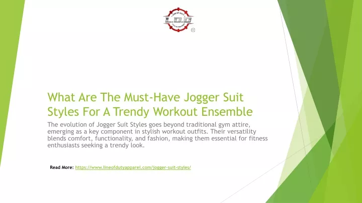what are the must have jogger suit styles for a trendy workout ensemble