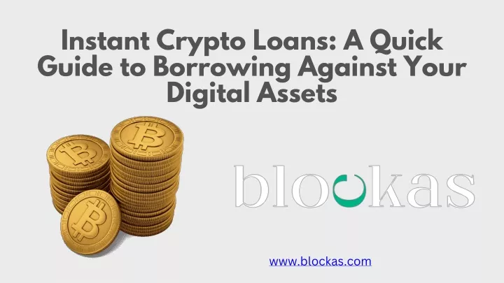 instant crypto loans a quick guide to borrowing