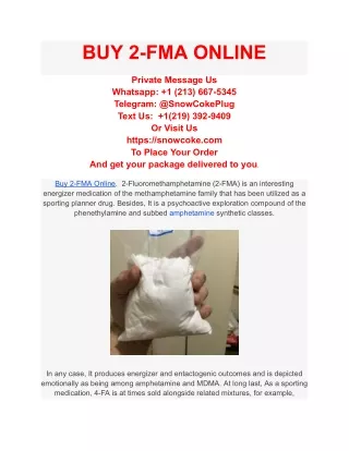 buy 2 fma online
