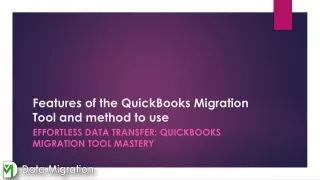 Effortless Data Transfer  QuickBooks Migration Tool Mastery