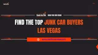 Selling Your Scrap? Choose the Best Junk Car Buyer Las Vegas