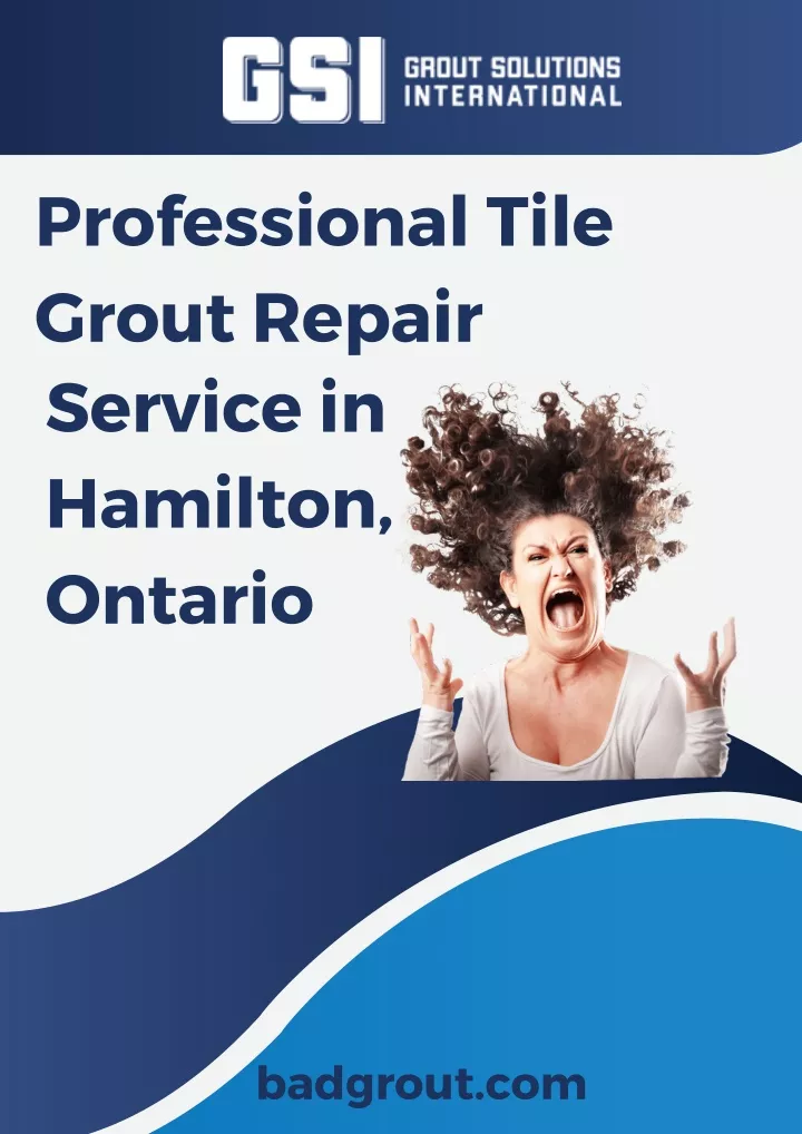 professional tile grout repair service