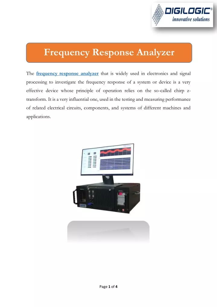 frequency response analyzer