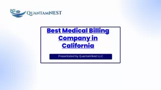 Top Revenue Cycle Management Companies in California | QuantamNest LLC