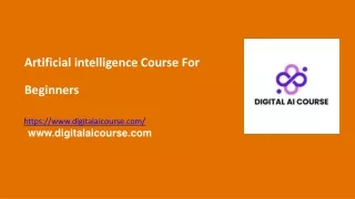 Unlock the Power of AI: Beginner's Guide to Artificial Intelligence Course