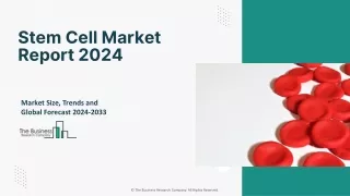 stem cell market report 2024