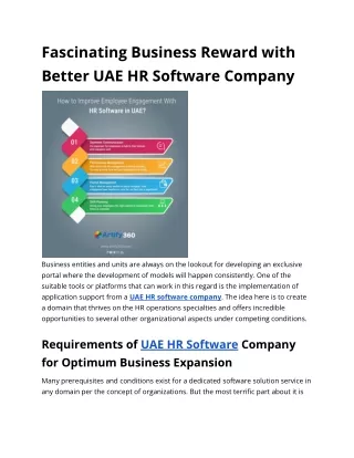 fascinating business reward with better