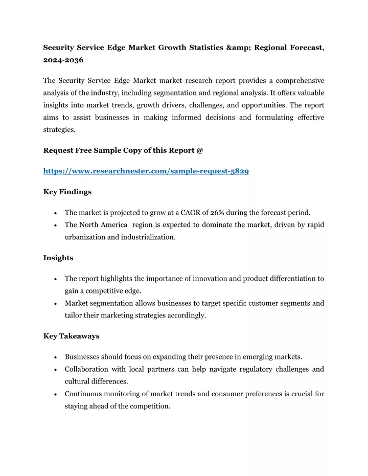 security service edge market growth statistics