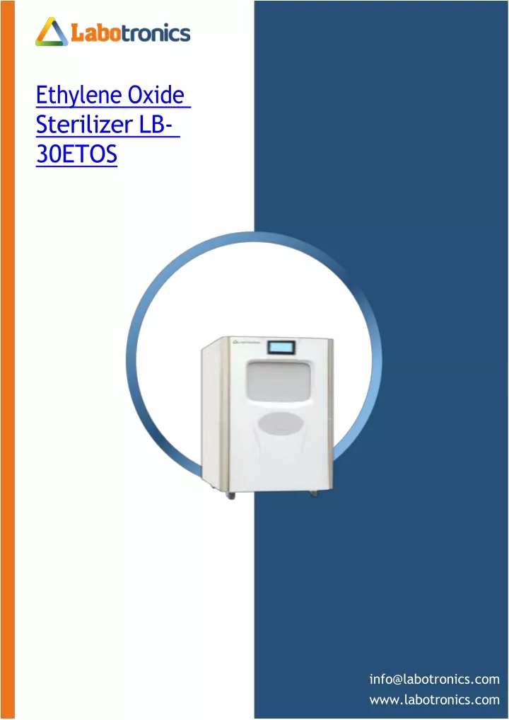 ethylene oxide sterilizer lb 30etos