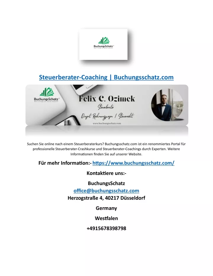 steuerberater coaching buchungsschatz com