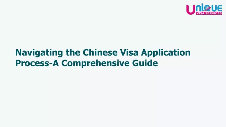 navigating the chinese visa application process