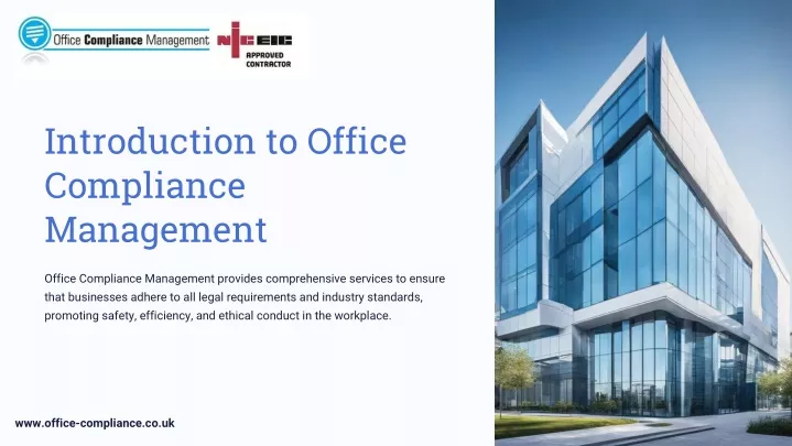 introduction to office compliance management