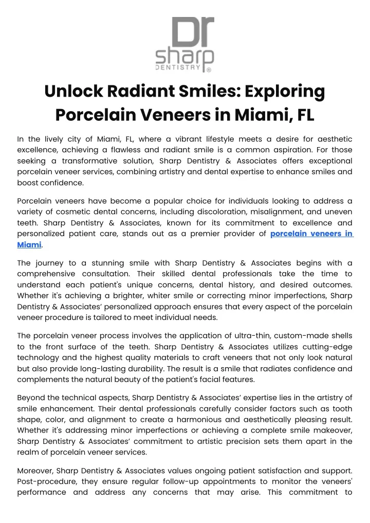 unlock radiant smiles exploring porcelain veneers