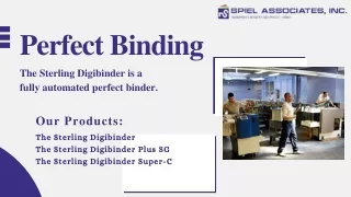 perfect binding the sterling digibinder