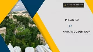 Top Places to Visit During the Vatican City Tours