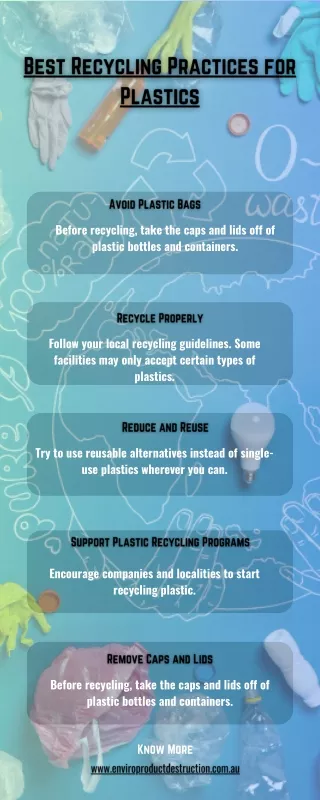 Best Recycling Practices for Plastics