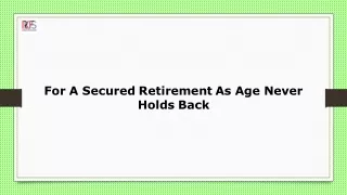 How To Choose A Best Retirement Insurance Plan